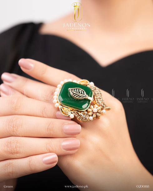 The Chandrika Adjustable Ring